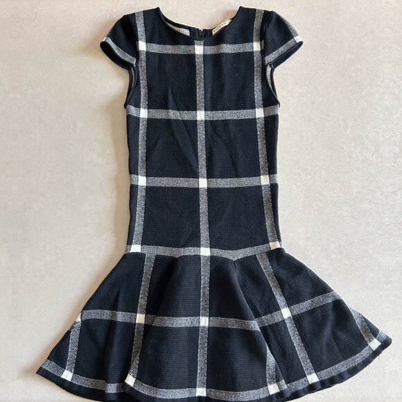 Alice + Olivia Selma Checkered Drop Waist Dress ASO Spencer Hastings - Picture 9 of 13